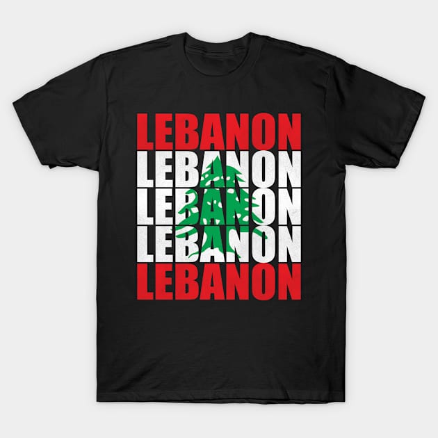 Lebanon Beirut T-Shirt by funkyteesfunny
